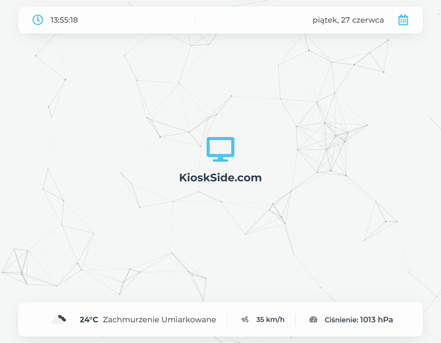 Lista urządzeń w panelu KioskSide